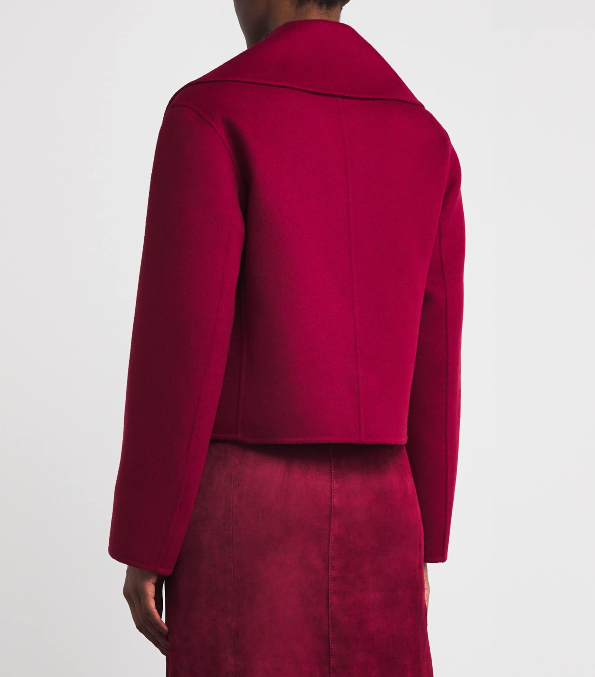 Red Wool-Cashmere Delano Coat