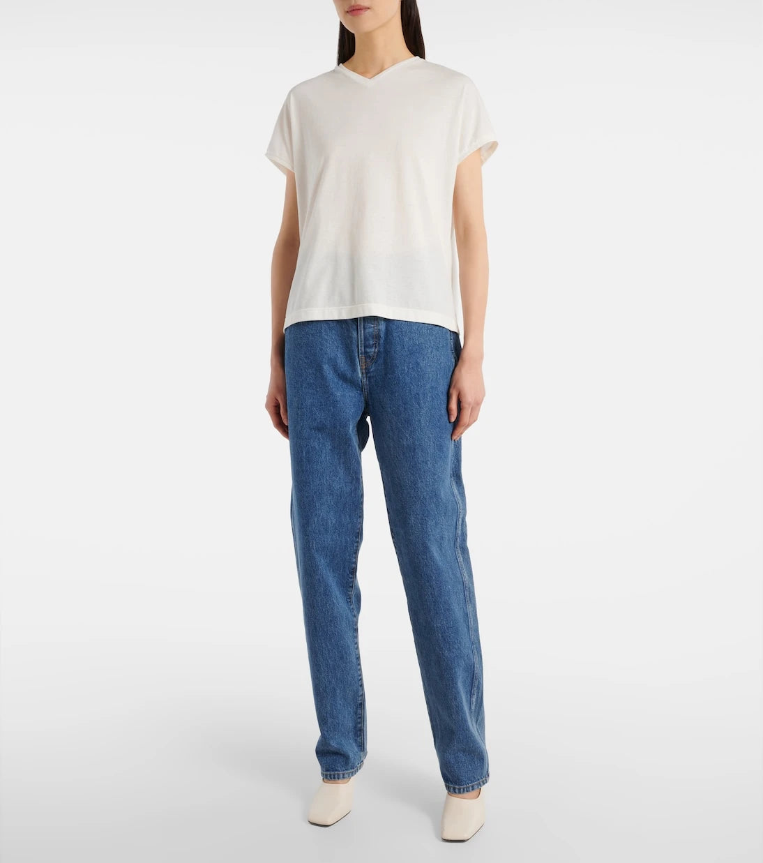 Khaite - Devra cotton-blend top