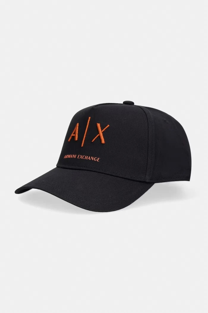 Armani Exchange pamuklu erkek бейзбол şapkası