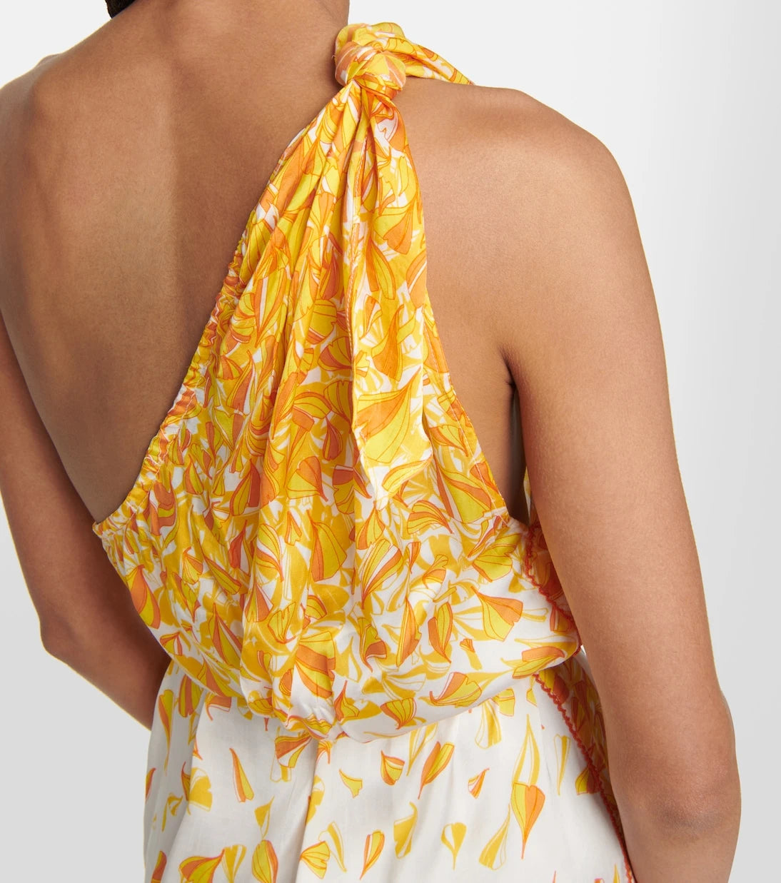 Poupette St Barth - Isabelle one-shoulder maxi dress