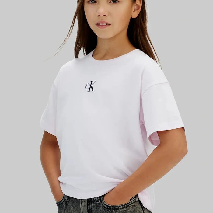 Детска памучна тениска Calvin Klein Jeans