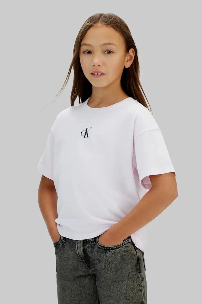 Детска памучна тениска Calvin Klein Jeans