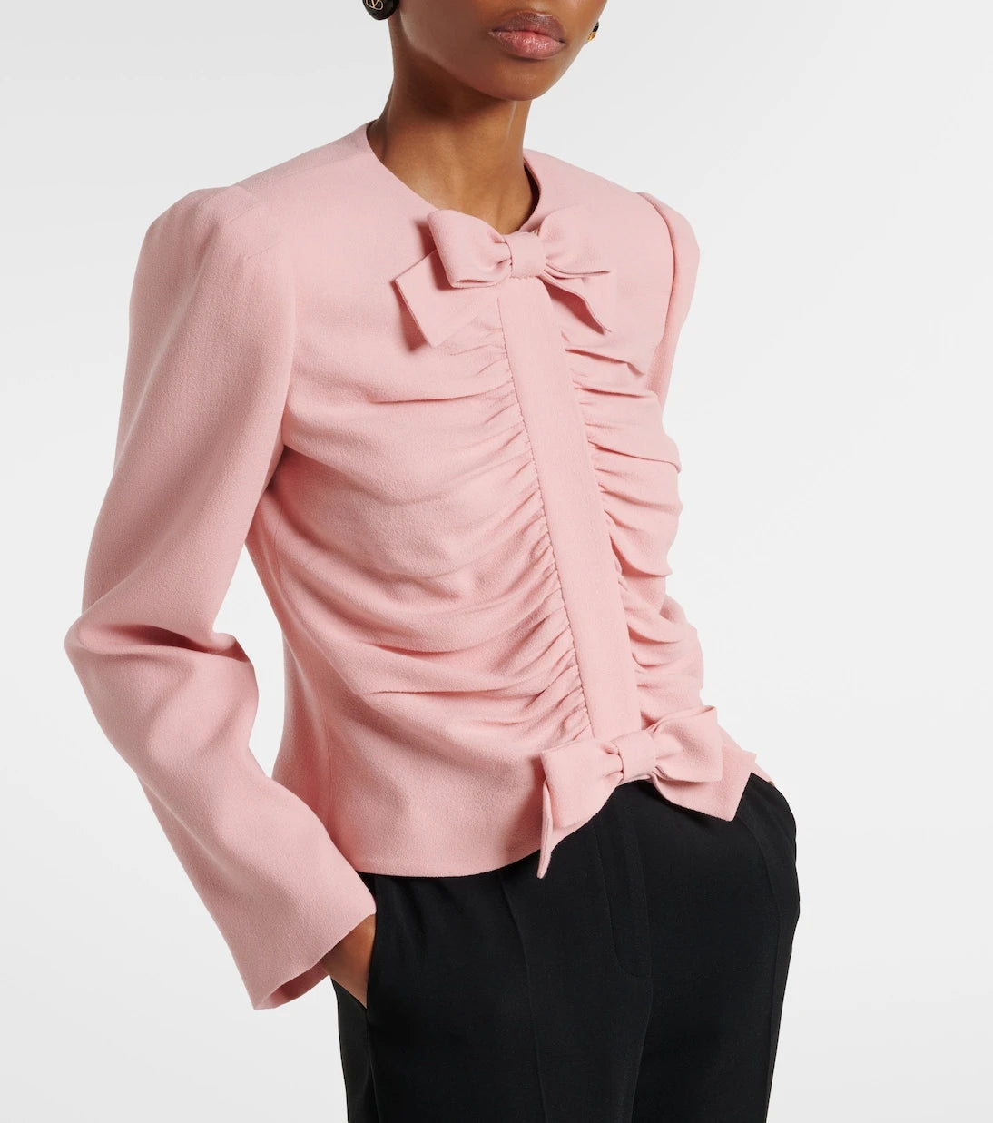 Valentino - Virgin wool crêpe jacket