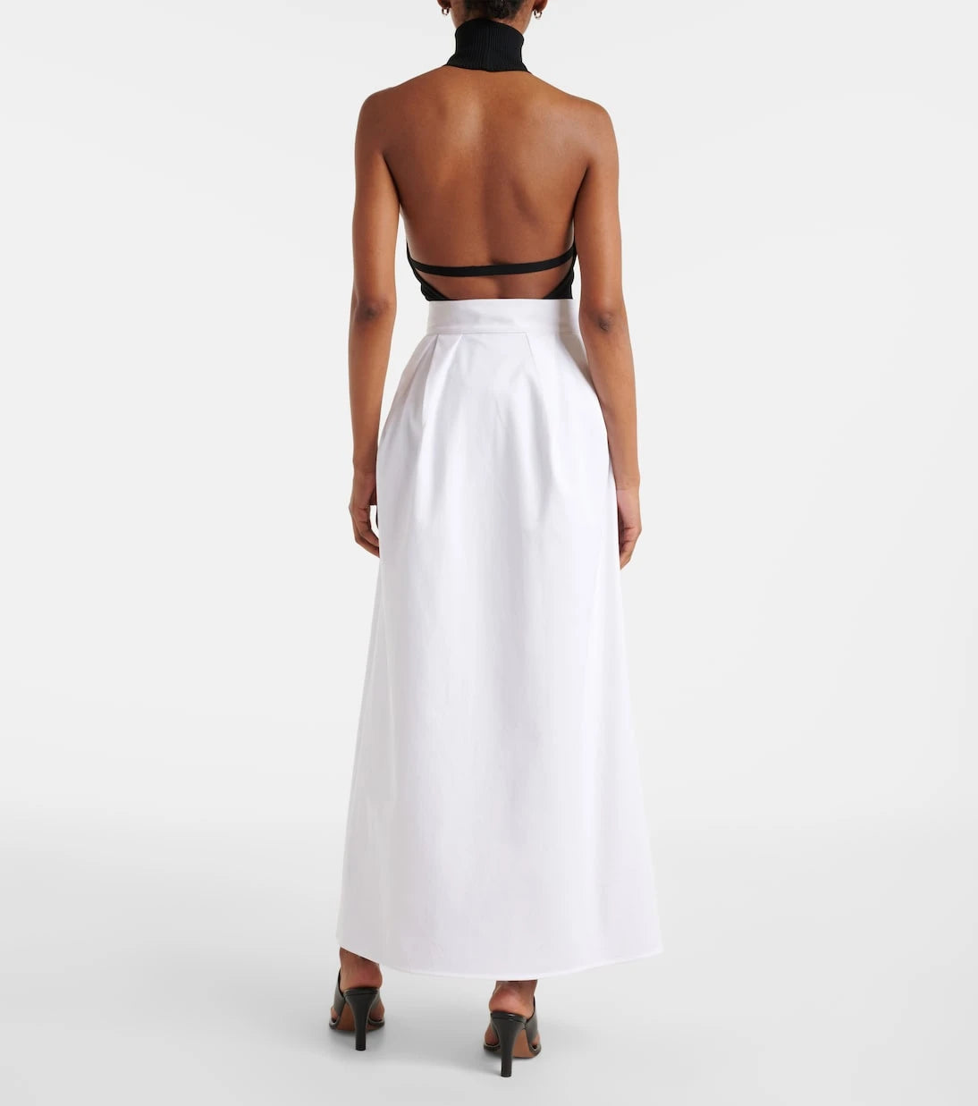 Max Mara - Cotton-blend gabardine maxi skirt