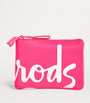Pink Logo Pocket Shopper Bag