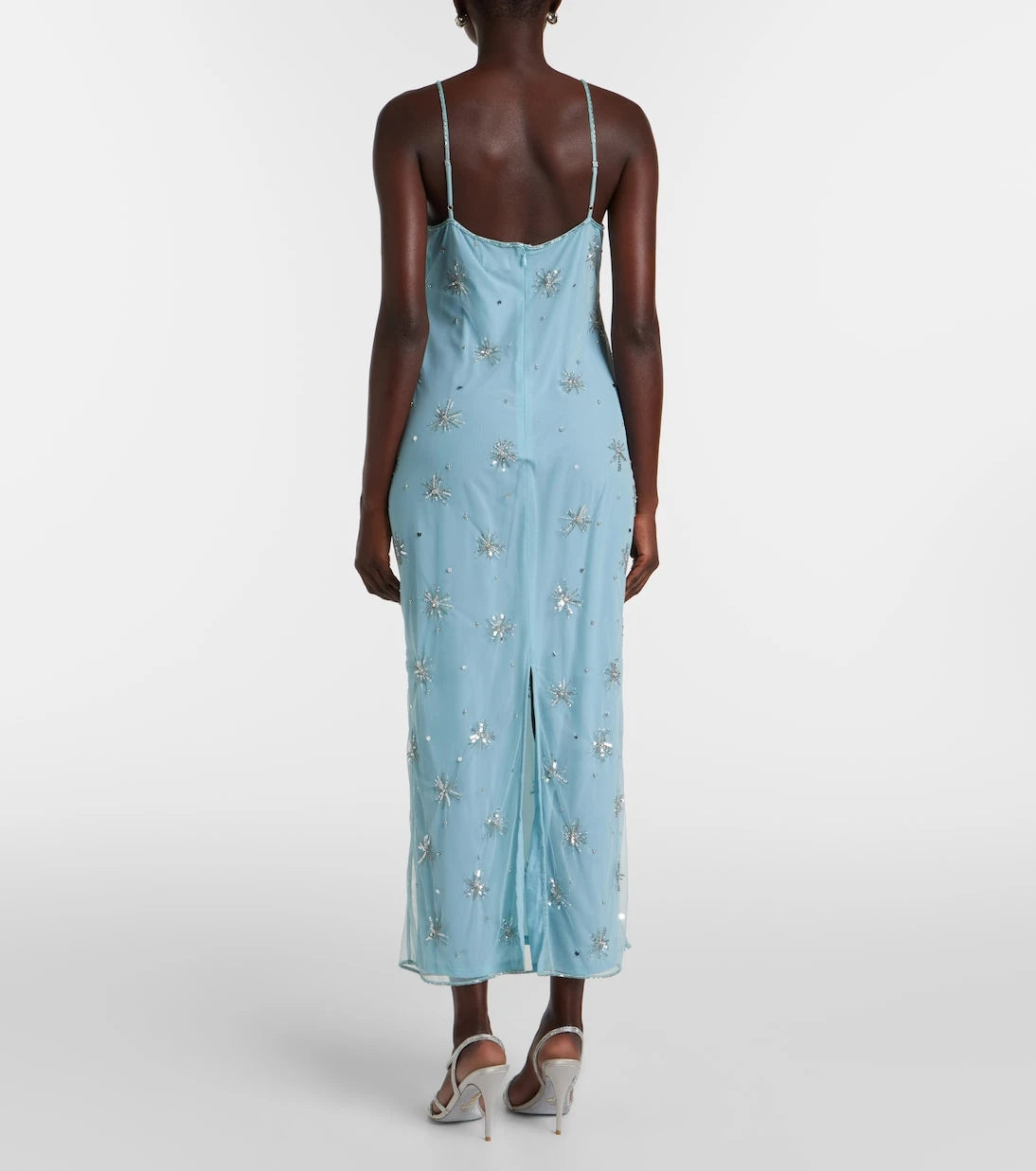 Staud - Elsa embellished midi dress