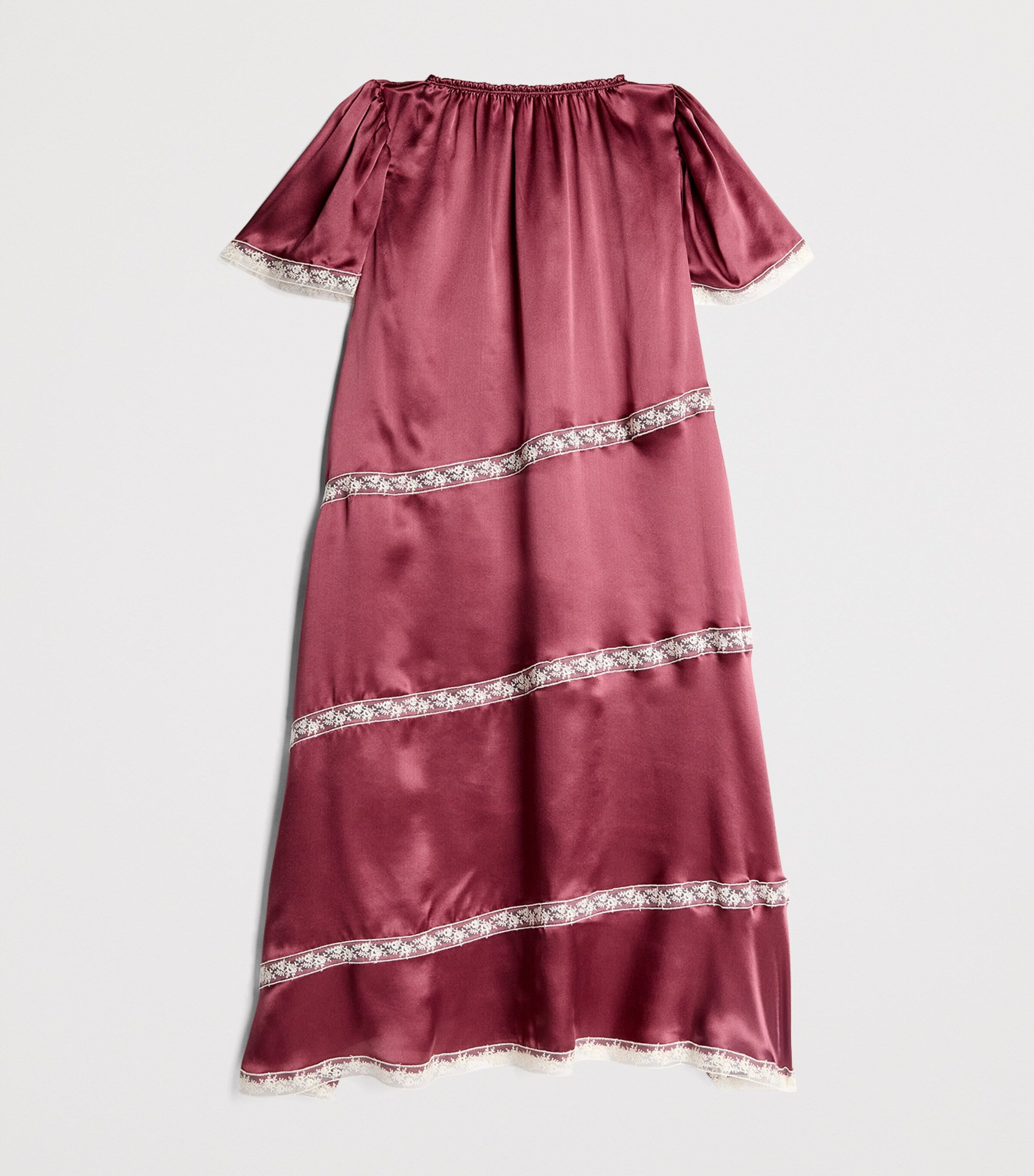 Amiki Silk Lace-Trim Catherine Nightdress (2-12 Years)