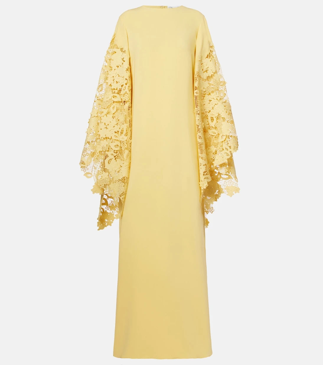 Oscar de la Renta - Floral silk-blend kaftan