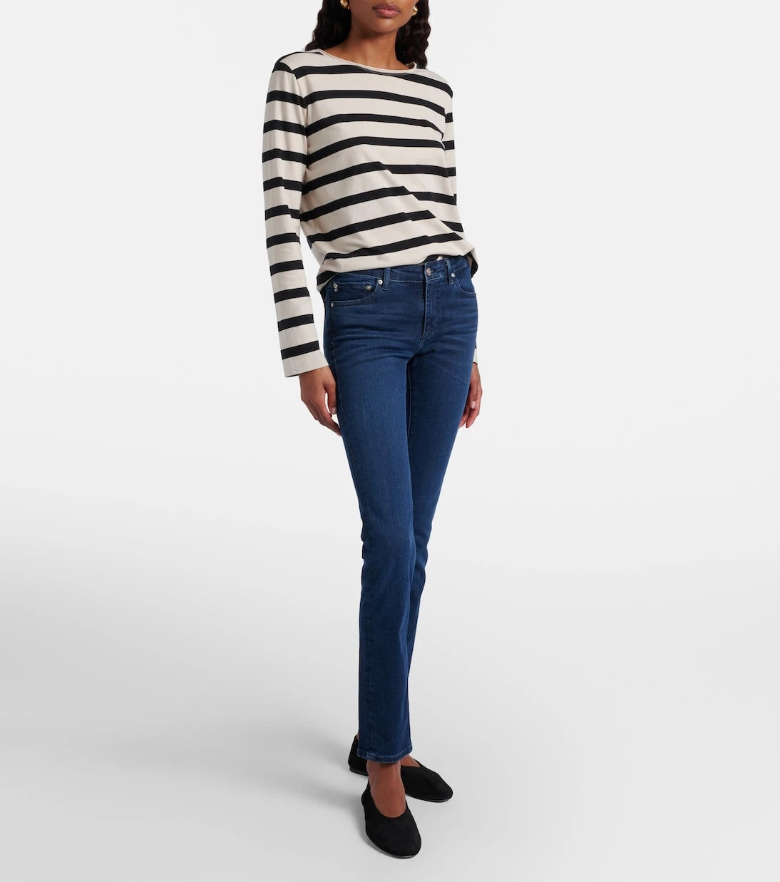 AG Jeans - Prima high-rise skinny jeans