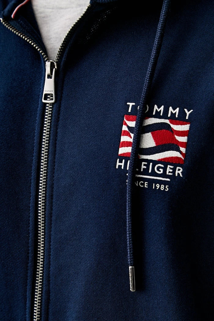 Tommy Hilfiger суичър с качулка мъжки от памук