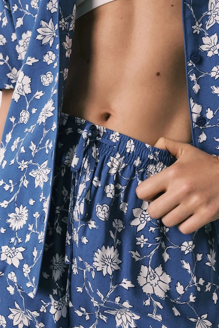 women'secret kadın viskon iki parçalı pijama
