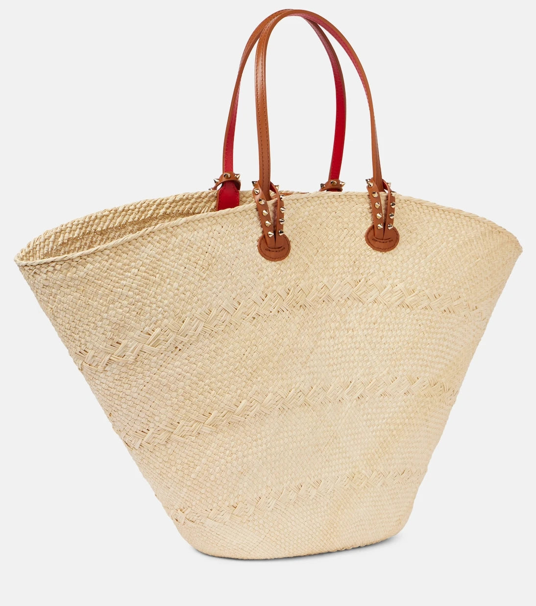 Christian Louboutin - Cabata Large raffia tote bag