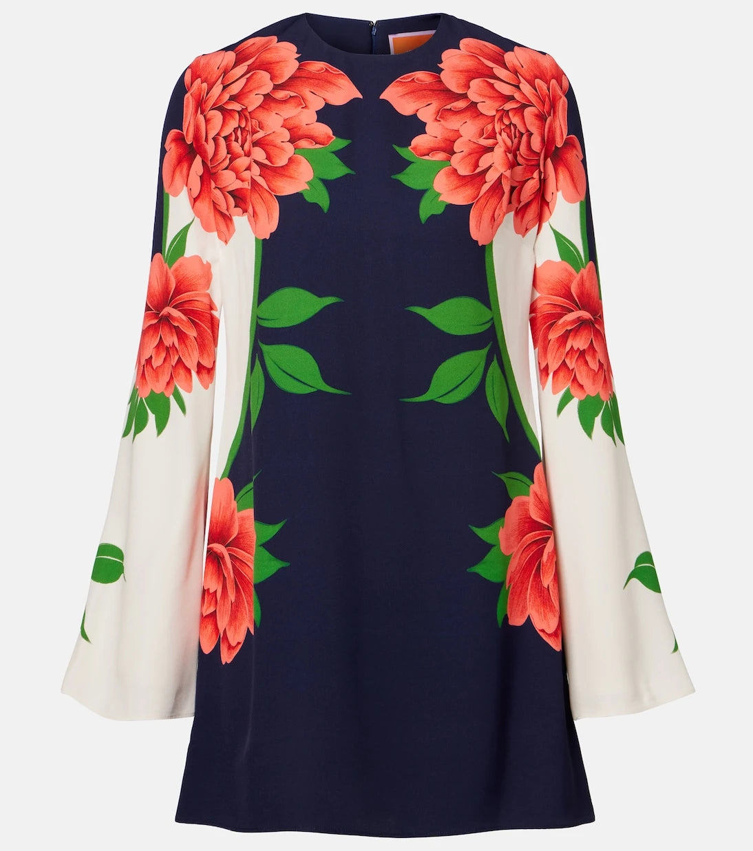 La DoubleJ - Supremes printed satin minidress