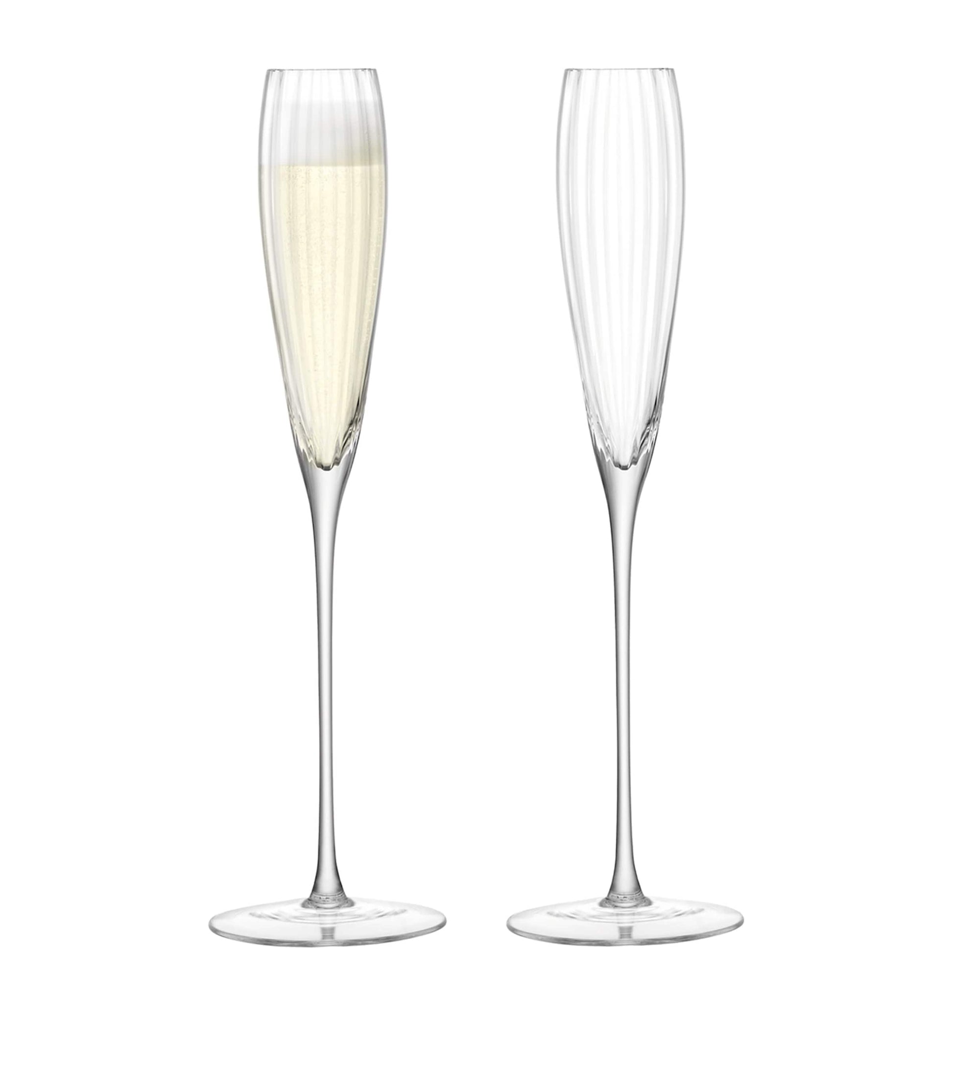 Set of 2 Aurelia Flute Glasses (165ml)