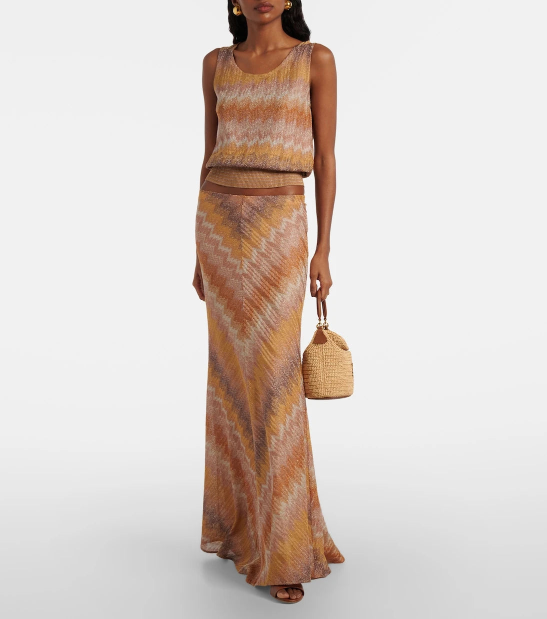Missoni - Zigzag lamé top
