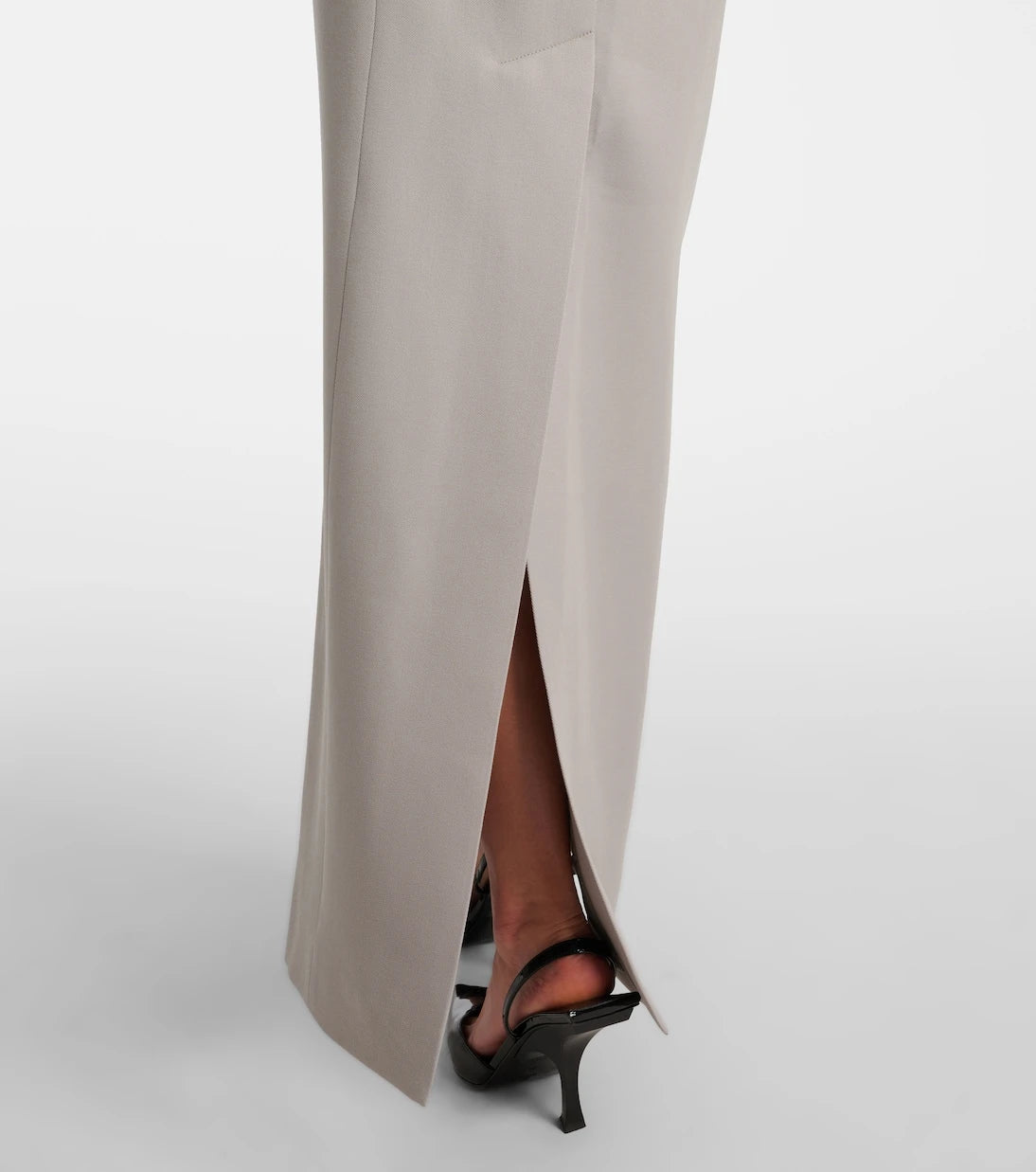 Wardrobe.NYC - Column virgin wool maxi skirt