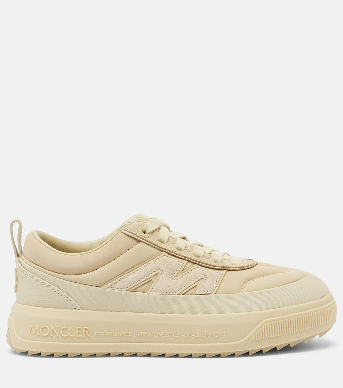 Moncler - Altive leather-trimmed sneakers