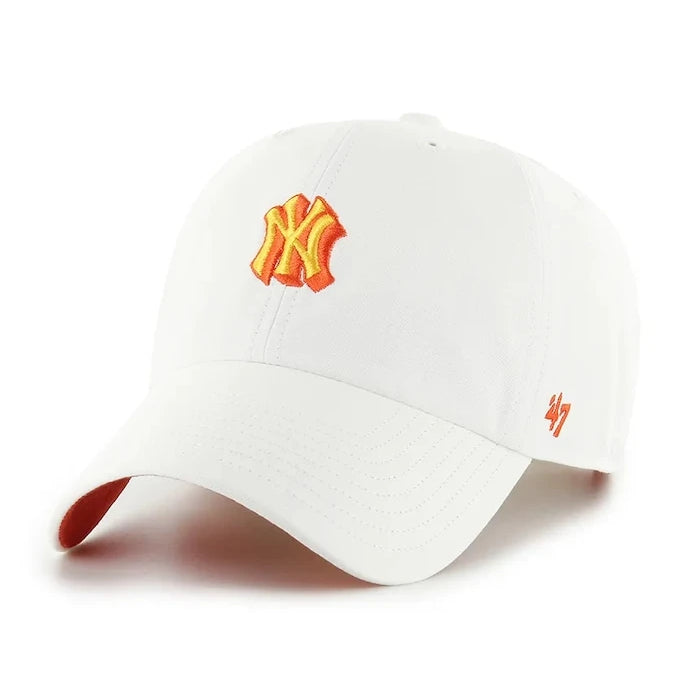 Памучна шапка с козирка 47 brand MLB New York Yankees
