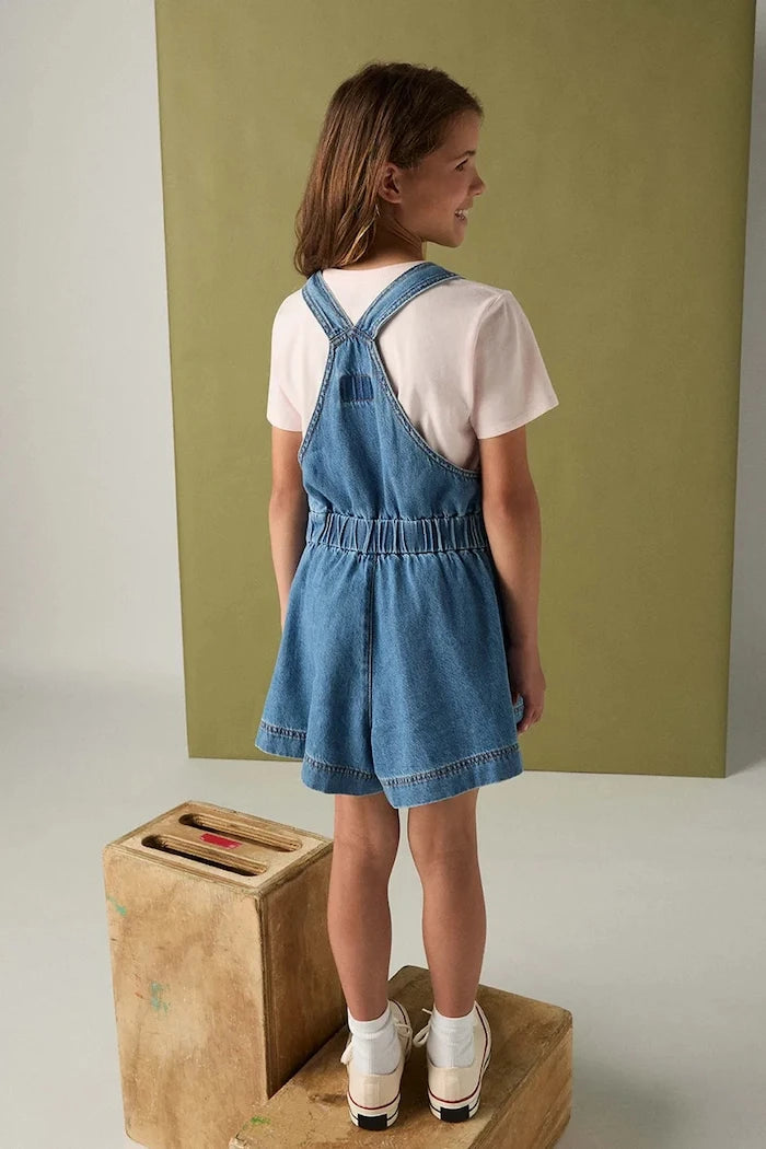 Levi's Belden Bağlamalı Çocuk Şort Tulum