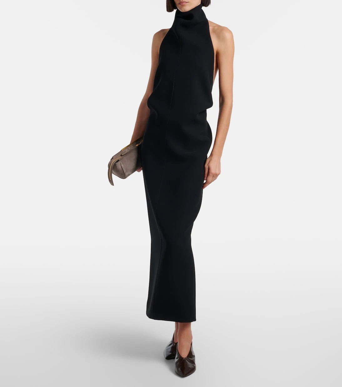 Khaite - Roxanne crêpe maxi dress