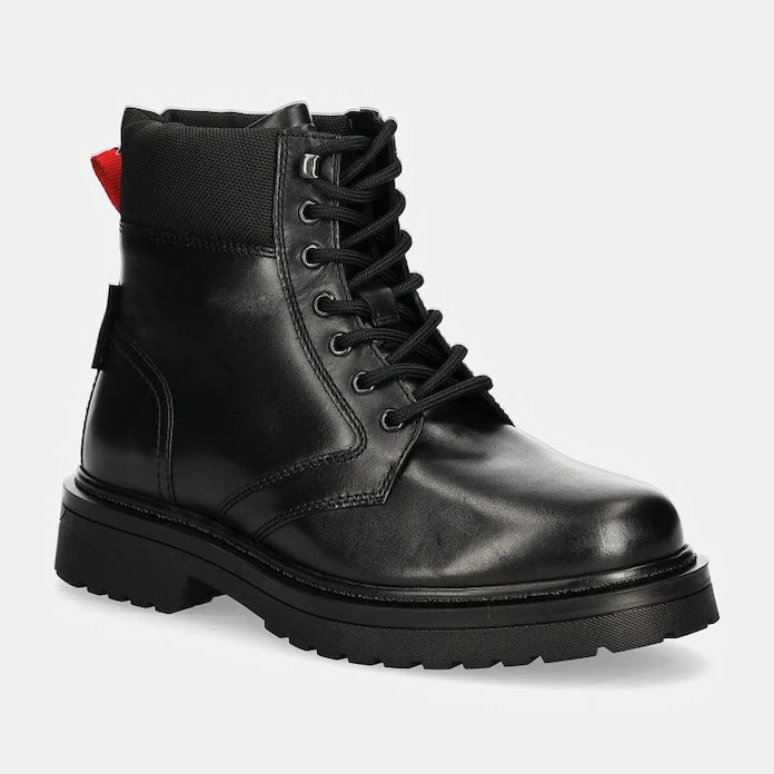 Високи обувки Tommy Jeans TJM LACE UP BOOT