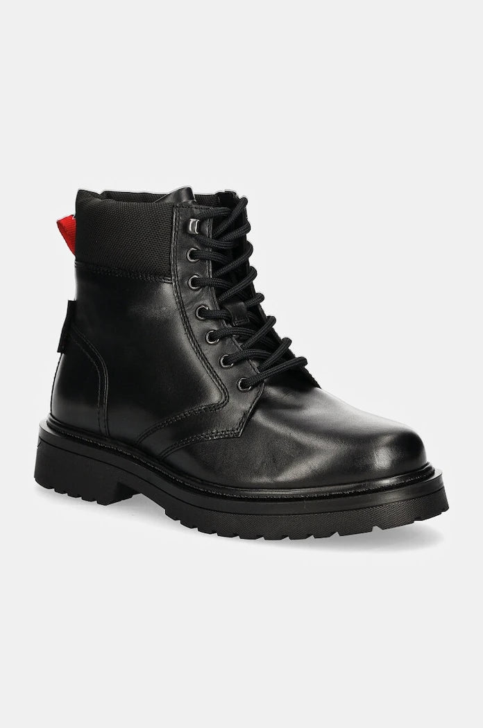 Високи обувки Tommy Jeans TJM LACE UP BOOT