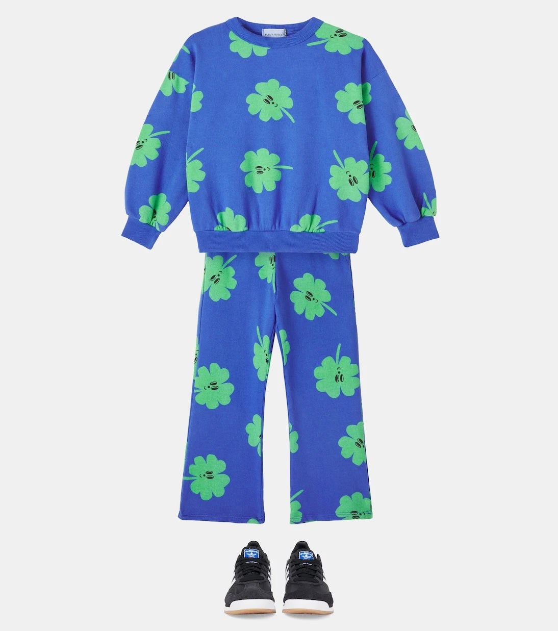 Bobo Choses - Lucky Clover cotton jersey sweatshirt