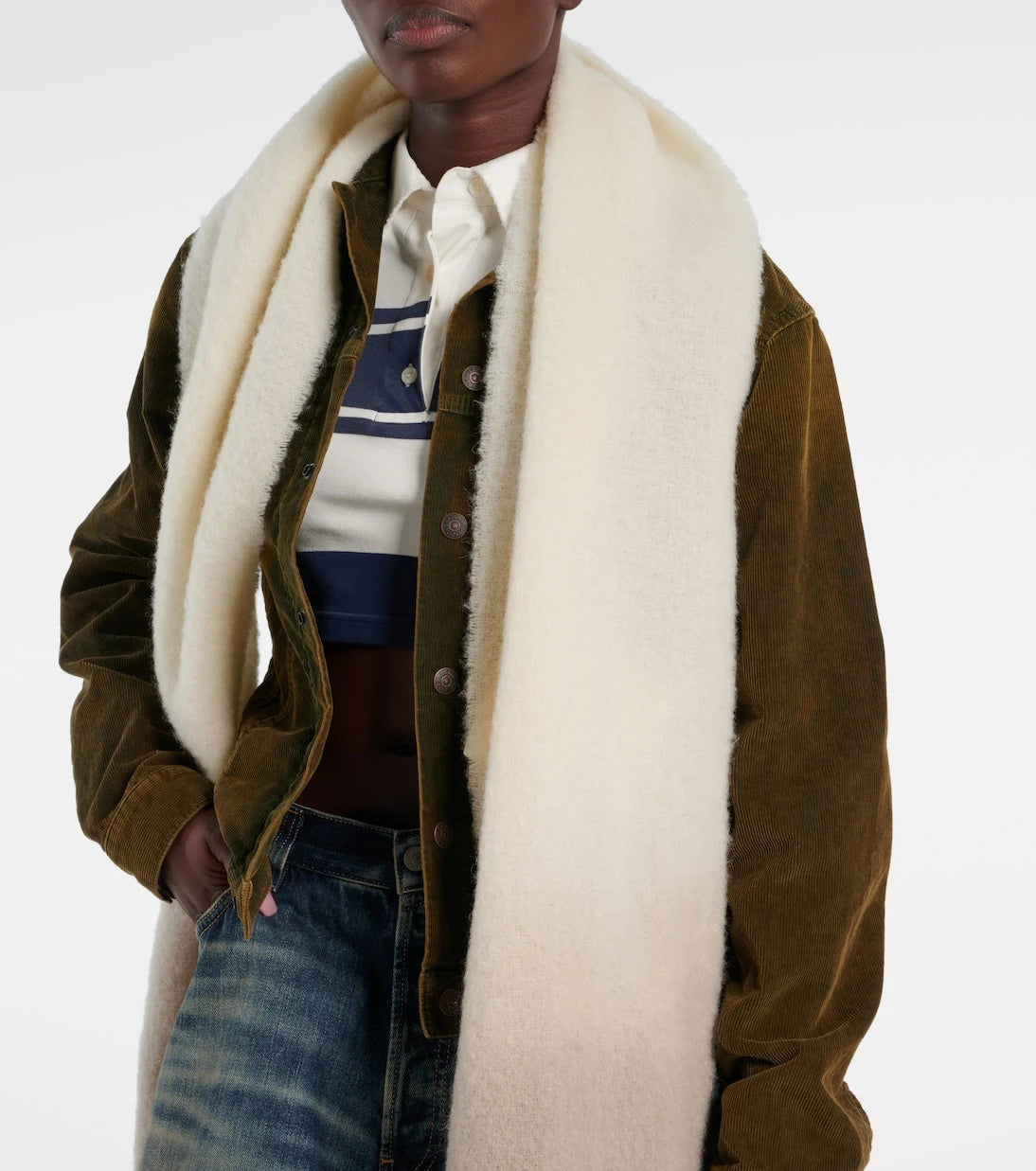 Acne Studios - Vally fringed scarf