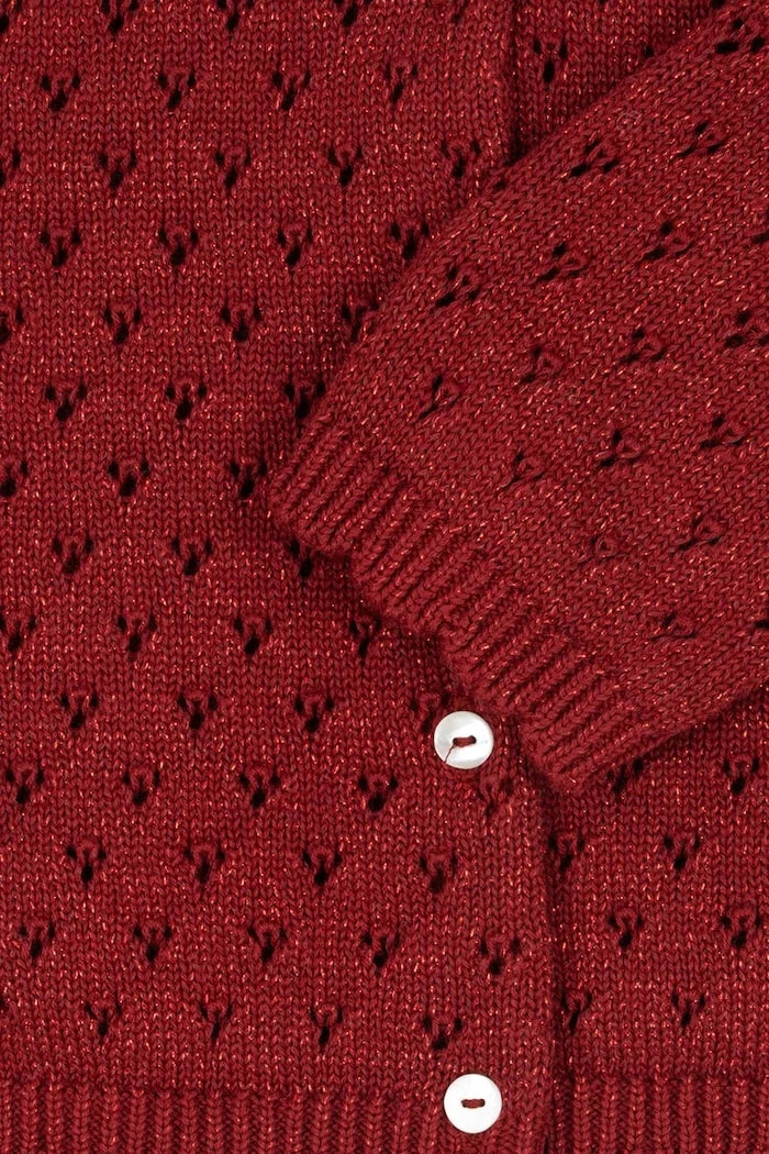 Konges Sløjd HOLIDAY KNIT CARDIGAN Çocuk Hırkası