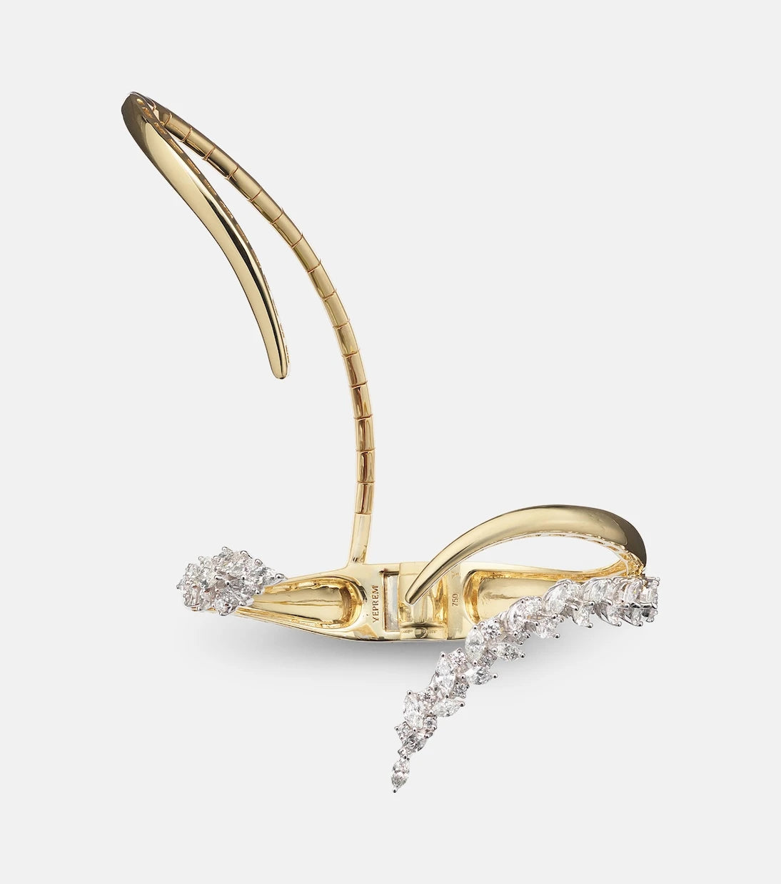 Yeprem - Golden Strada 18kt gold bracelet with diamonds