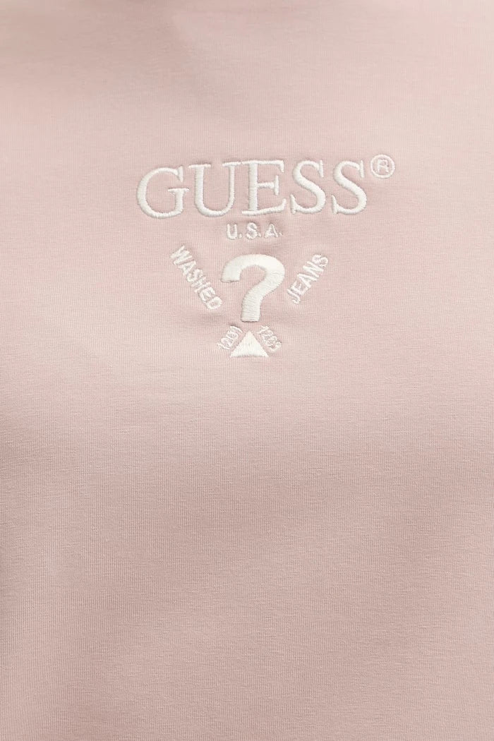 Guess pamuk ve elastan karışımlı kadın tişört COLETTE