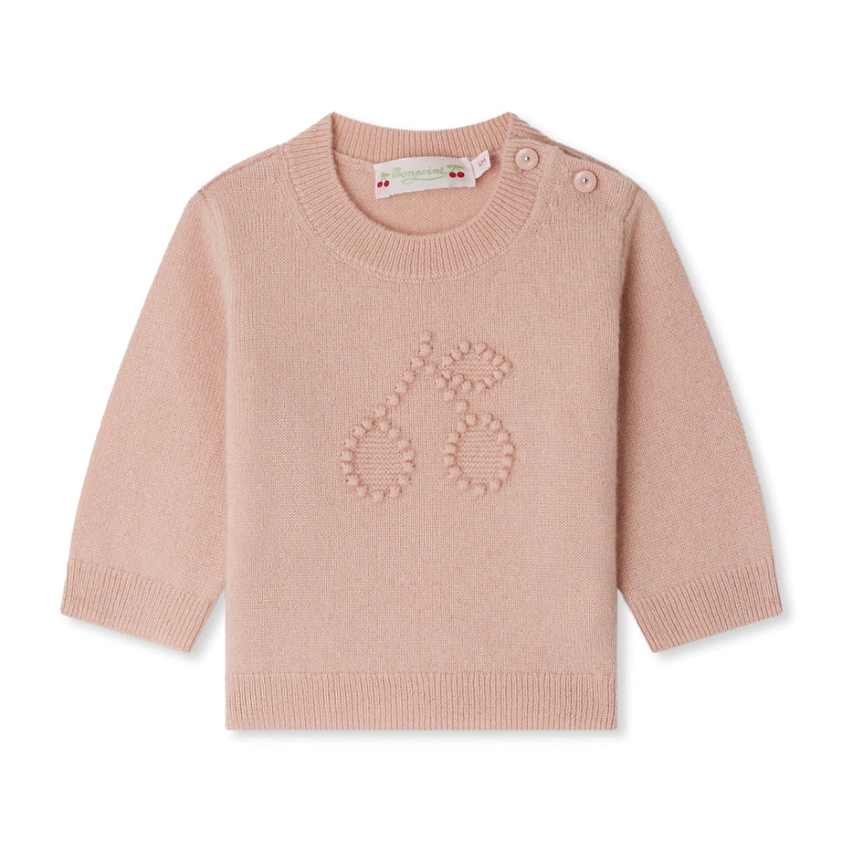 Cashmere Cherry Sweater (6-18 Months)