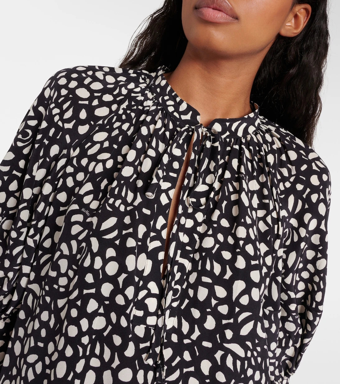 Max Mara - Emy printed silk twill blouse