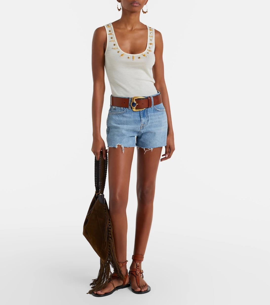7 For All Mankind - June denim shorts