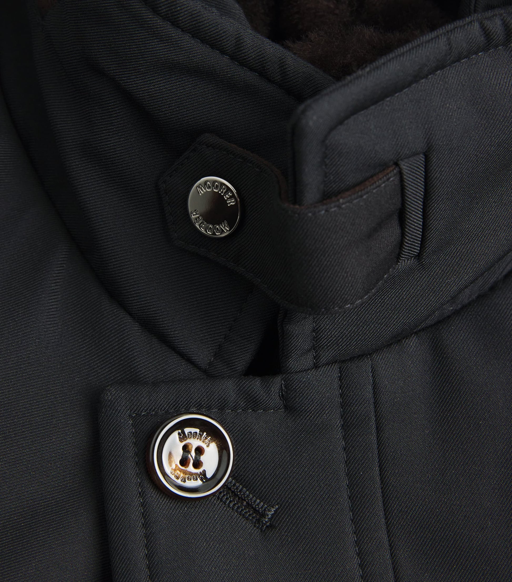 Black Down Drive Hybrid Coat
