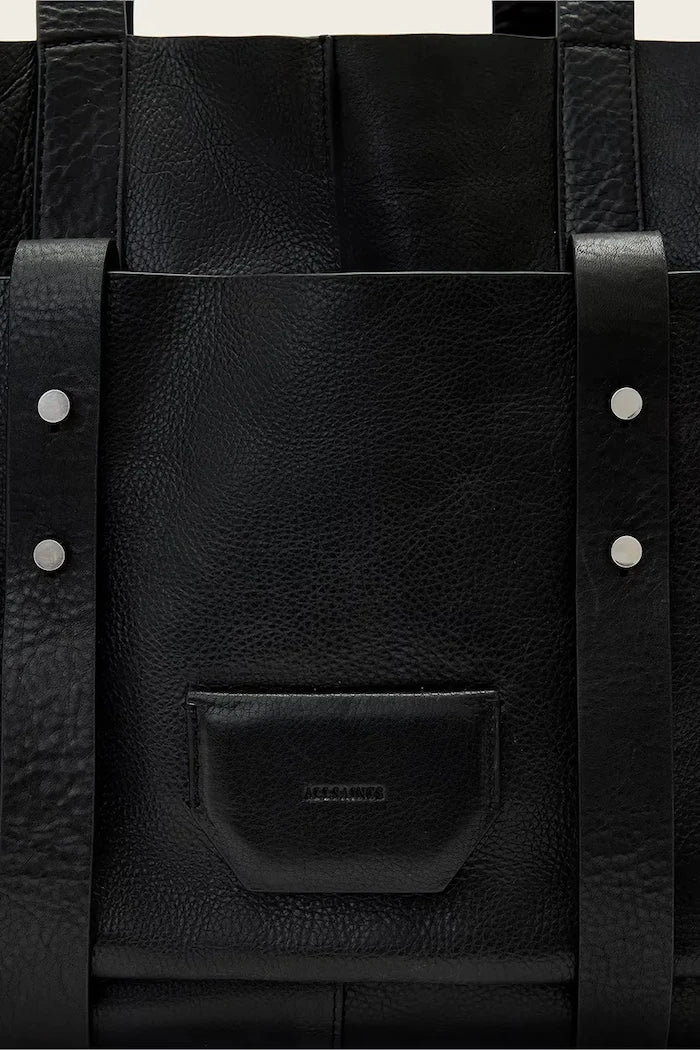AllSaints чанта tote дамска от кожа URSA