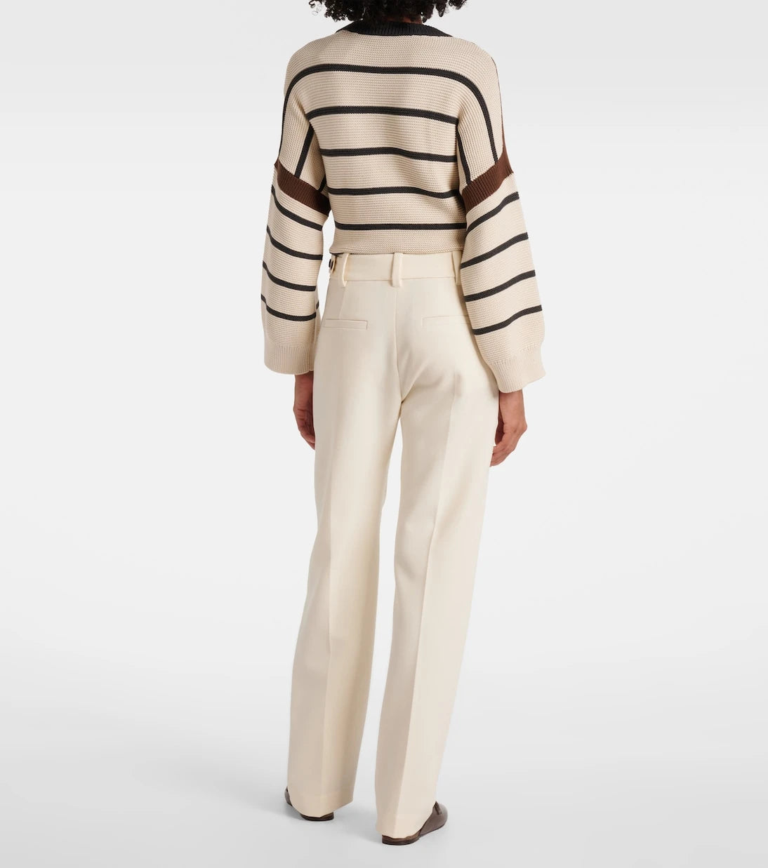 Brunello Cucinelli - High-rise wide-leg pants