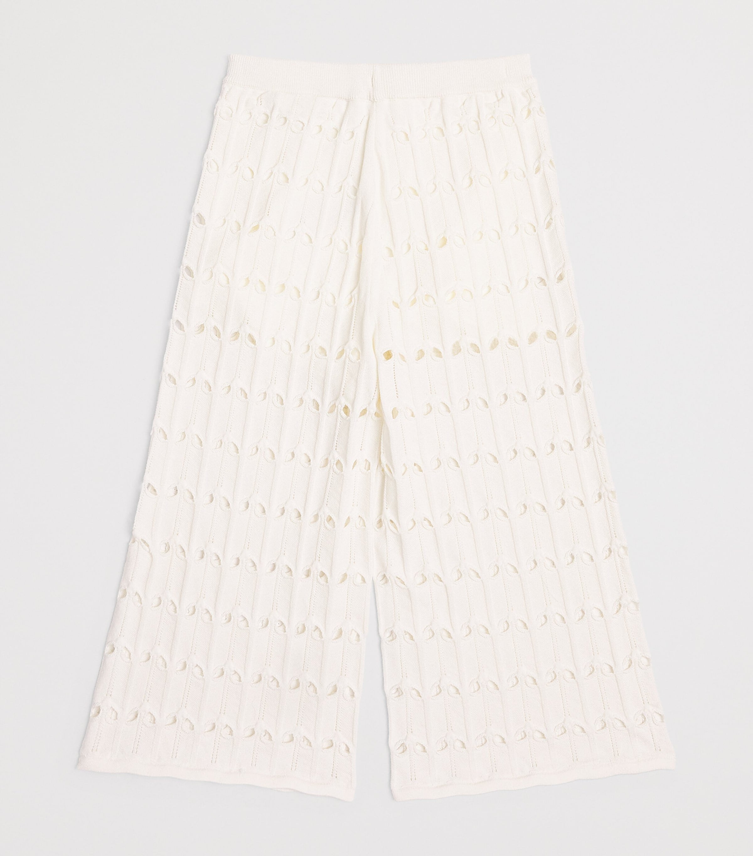 Wool-Cotton Knitted Trousers (1-12 Years)