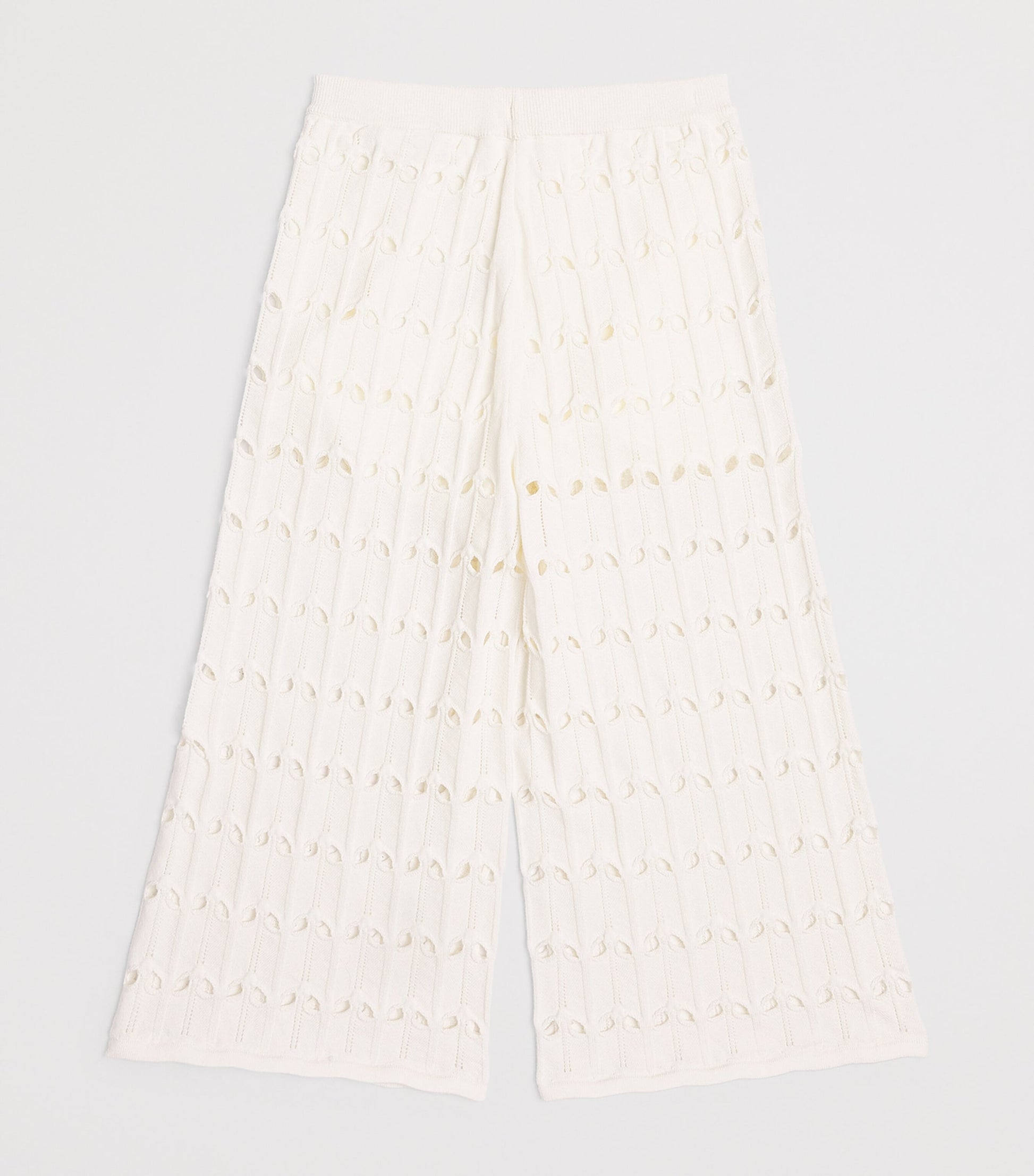 Wool-Cotton Knitted Trousers (1-12 Years)