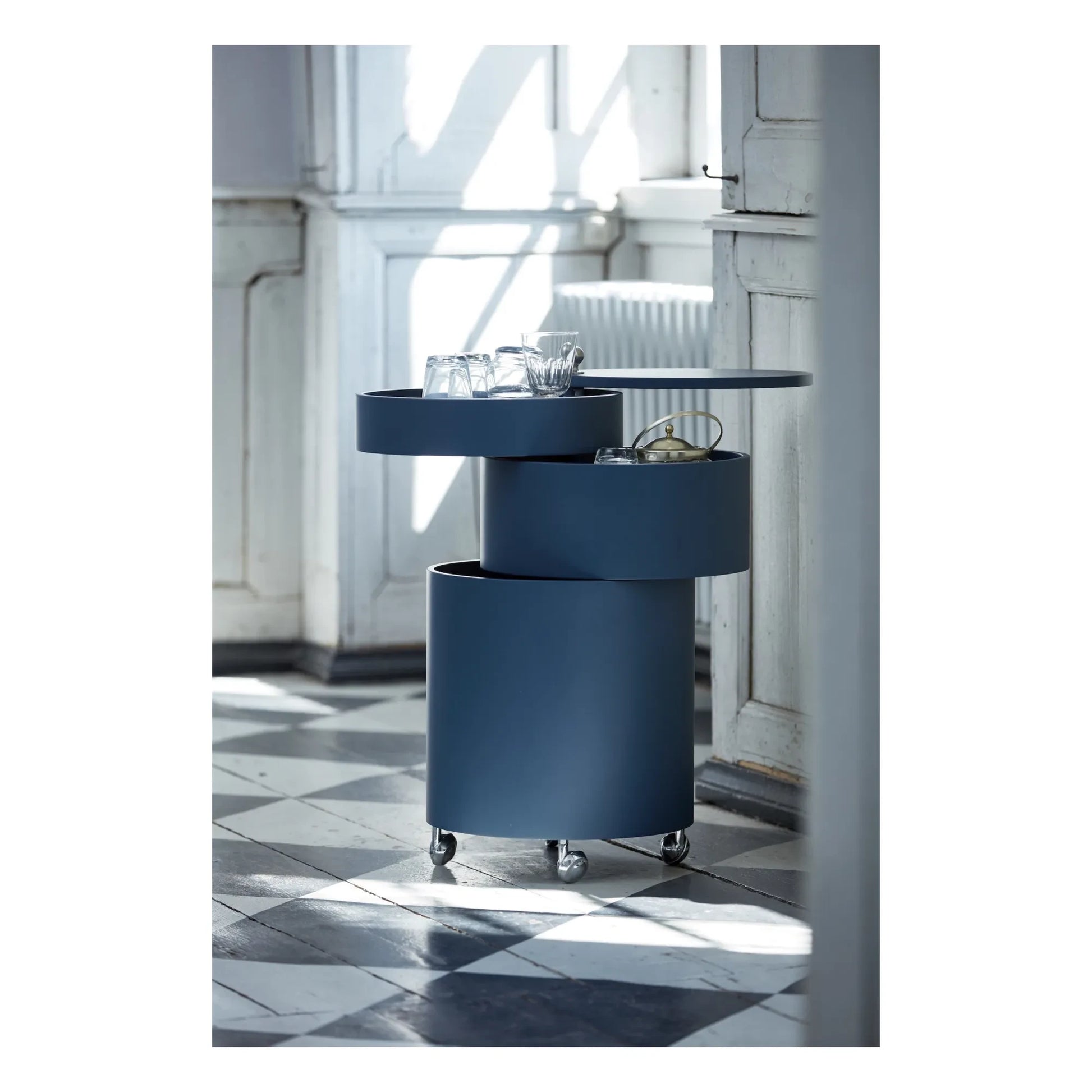 Verpan - Barboy Mobile Storage Unit | Blue