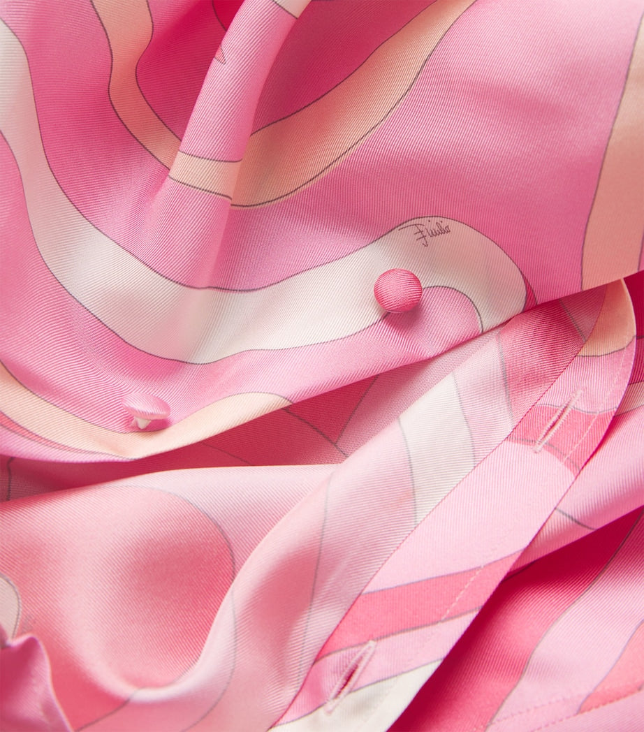 Multi Silk Printed Blouse