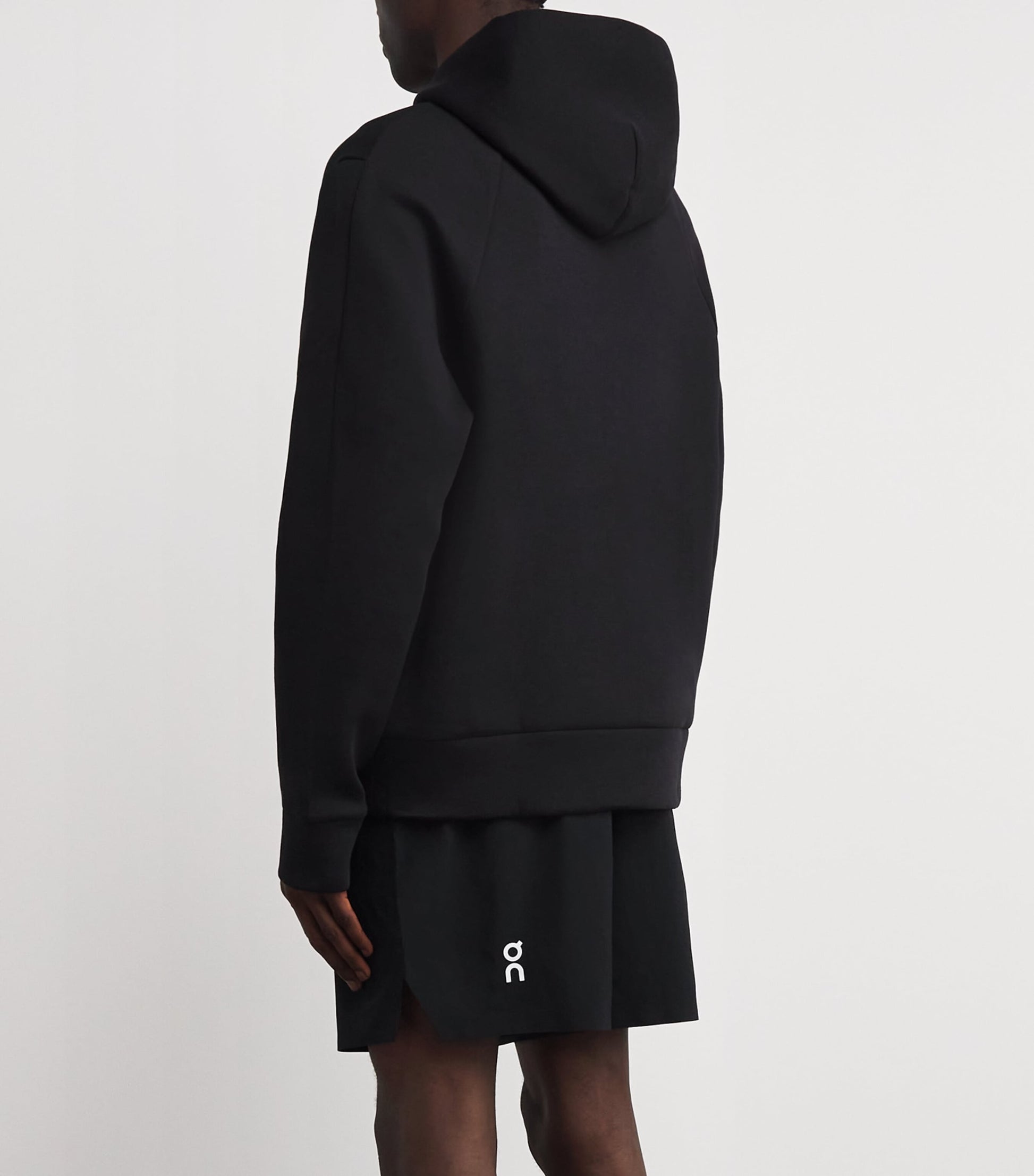 Cotton-Blend Focus Tech Hoodie