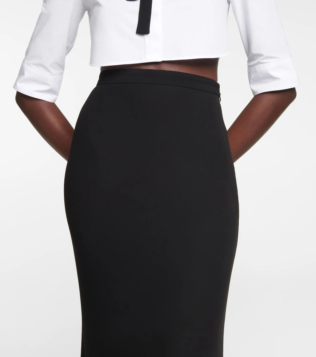Valentino - Silk maxi skirt