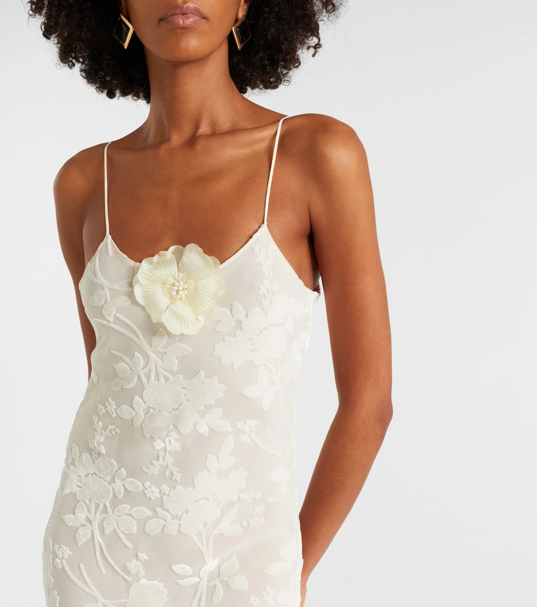 Rodarte - Devoré floral velvet gown