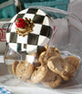 Courtly Check Cookie Jar