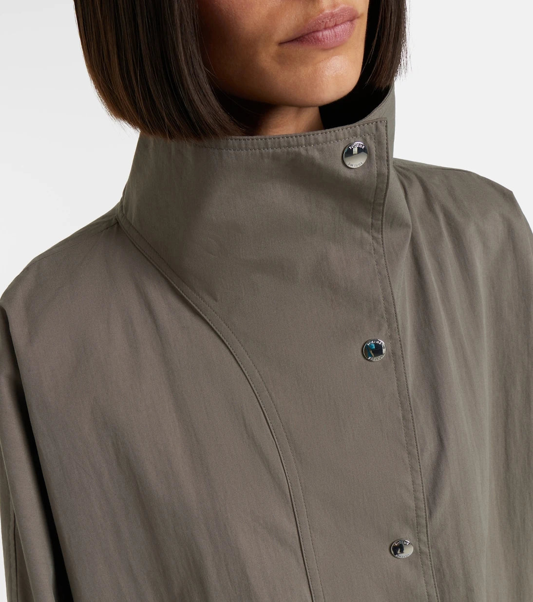 Toteme - Oversized cotton-blend jacket