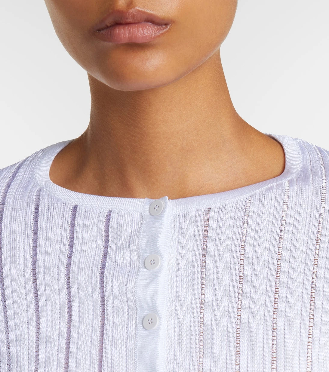 Alaïa - Cropped knitted cardigan