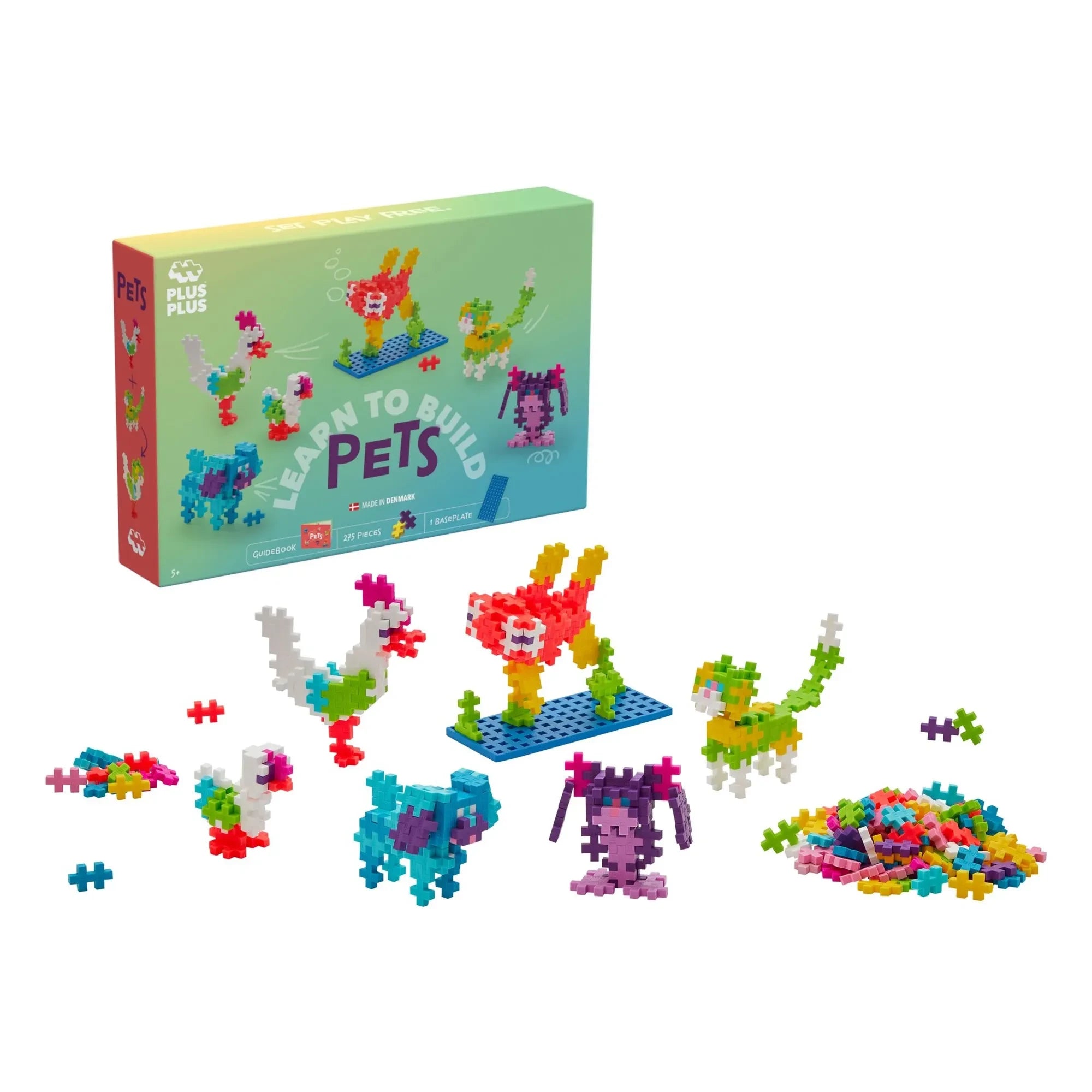 Plus-Plus - Animal Discovery Set - 275 pieces
