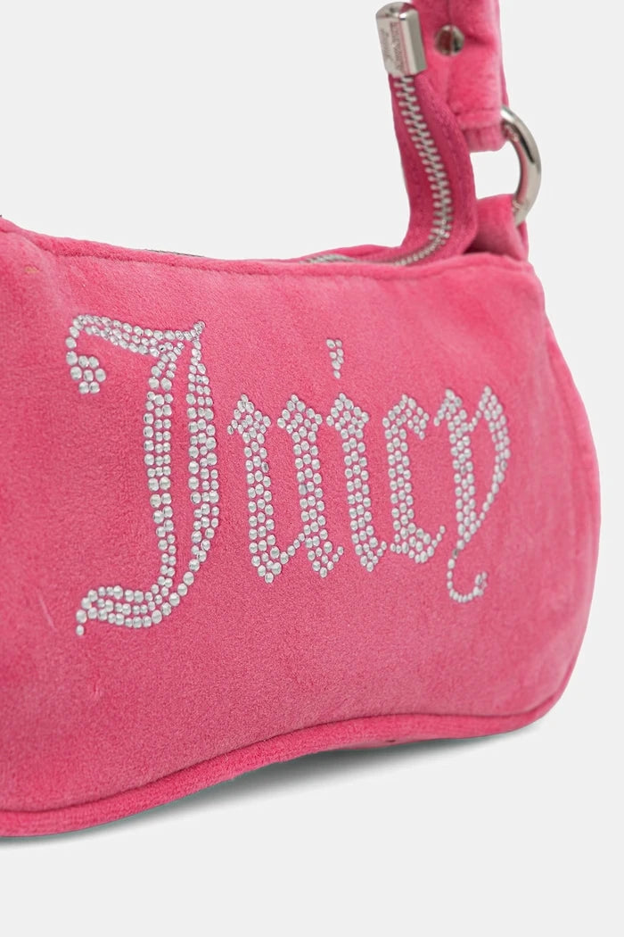 Juicy Couture kadın kadife crossbody çanta Kimberly