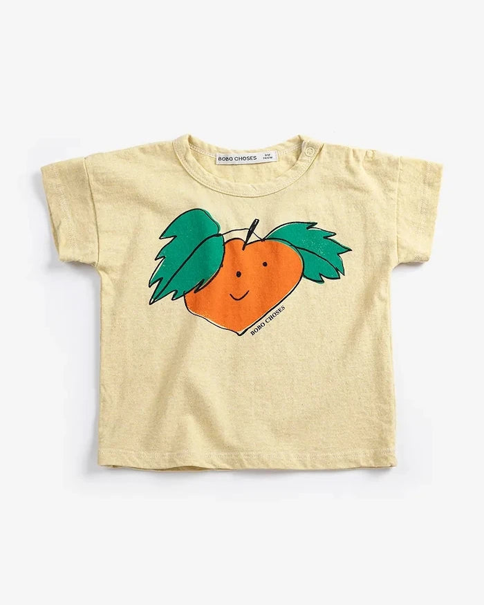 Bobo Choses Curious Turnip Bebek Pamuklu Tişört